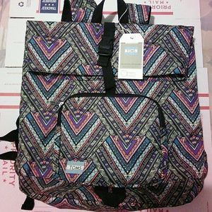 Tom's Stand Up Pop Tribal Backpack lightly used